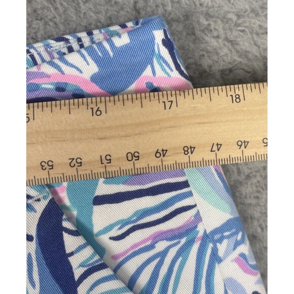 Lily Pulitzer Callahan Stretch Shorts Bermuda Blue Size 8 NWT $68 Preppy Fun - Picture 5 of 7